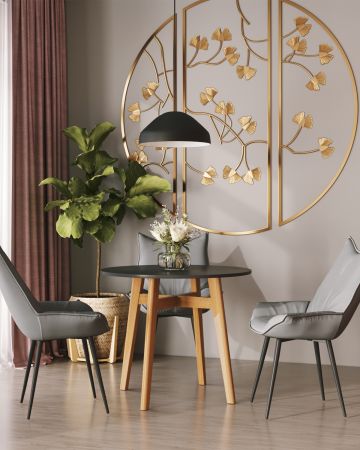 Стул Осло велюр серый