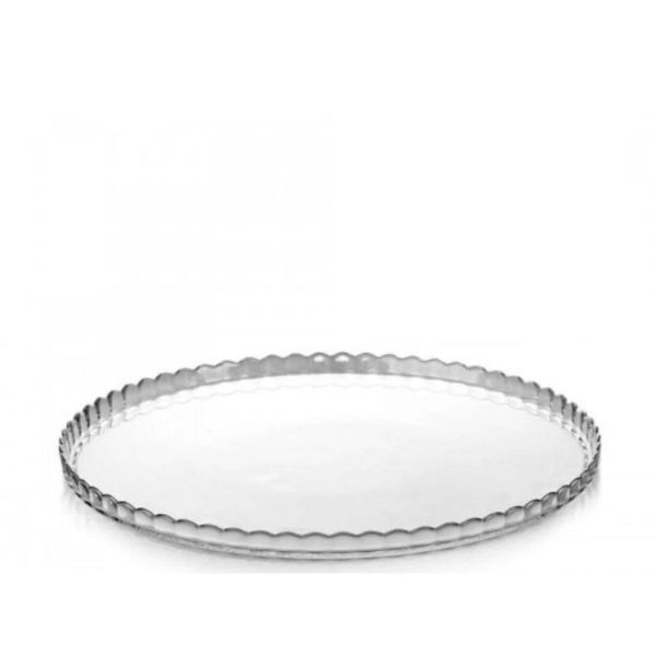 Блюдо для подачи d 24 см h1,6 см стекло "Патиссэри" Tempered Glass Pasabahce [1]