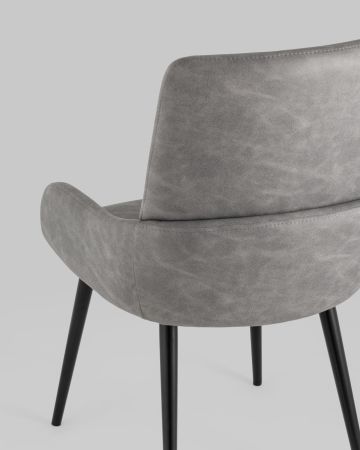Стул Мюнхен искусственная замша серый
