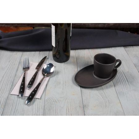 Кофейная пара 175 мл d 8,3 см h7 см Cappuccino Black Raw Stellar P.L. Proff Cuisine [6]