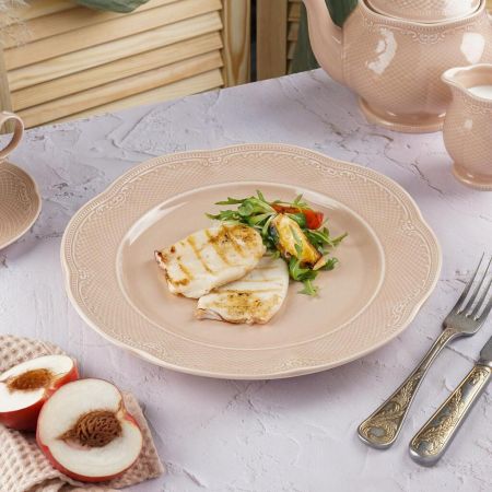 Тарелка d 30 см h3,5 см Aristocrat Peach Tea Noble [6]