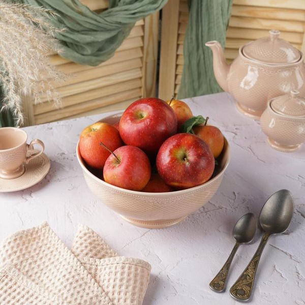 Салатник 1800 мл d 21 см h10,2 см Aristocrat Peach Tea Noble [1]