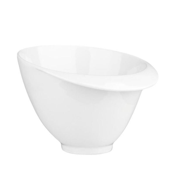 Салатник  560 мл d 15,2 см h10,3 см Oyster белый фарфор P.L. Proff Cuisine [6]