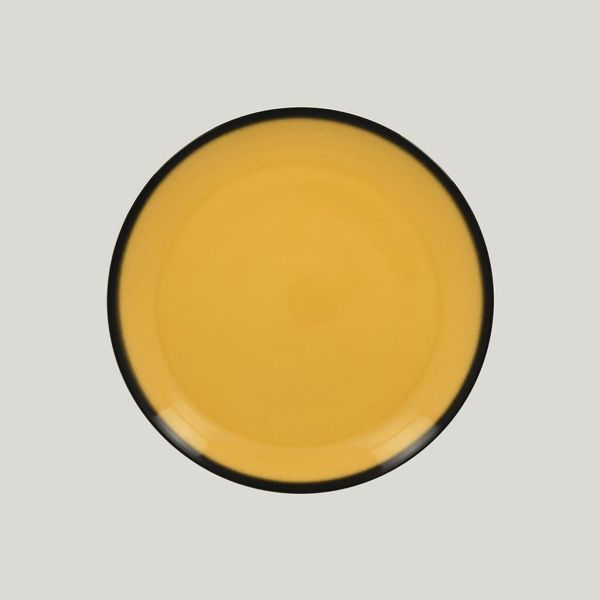 Тарелка круглая RAK Porcelain LEA Yellow 29 см (желтый цвет)