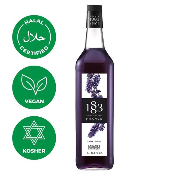 Сироп Лаванда 1л 1883 Maison Routin