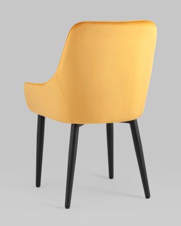 Стул Диана велюр оранжевый