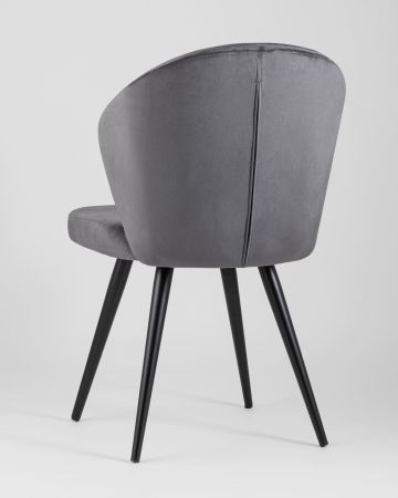 Стул Танго велюр серый