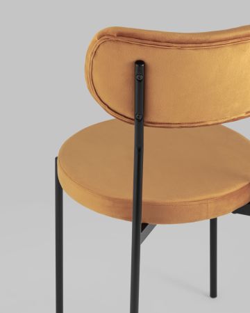 Стул Барбара велюр терракотовый