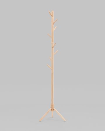 Вешалка напольная Hook светлое дерево