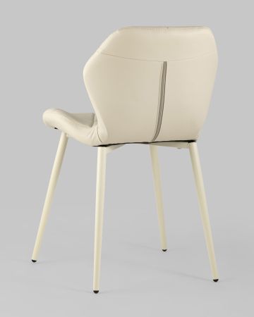 Стул Эдвин экокожа кремовый