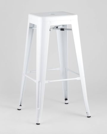 Стул барный TOLIX белый глянцевый