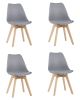 Стул FRANKFURT NEW серый 4 шт