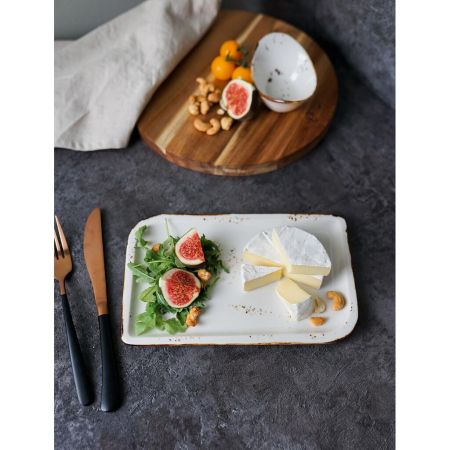 Блюдо прямоугольное 24*15 см Elegance By Bone Innovation [6]