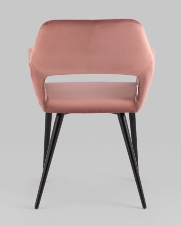 Стул Денди велюр пыльно-розовый