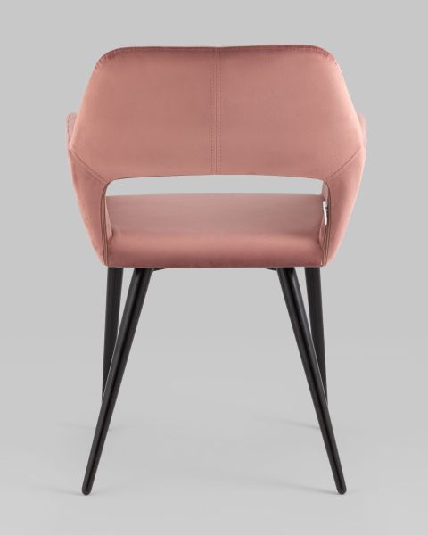 Стул Денди велюр пыльно-розовый