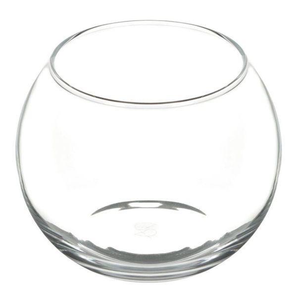 Ваза шар для цветов h10,3 см d 12/8 см 800 мл "Флора" Pasabahce