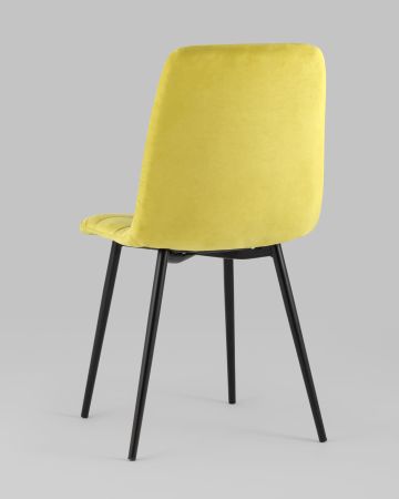 Стул Oliver велюр золотистый