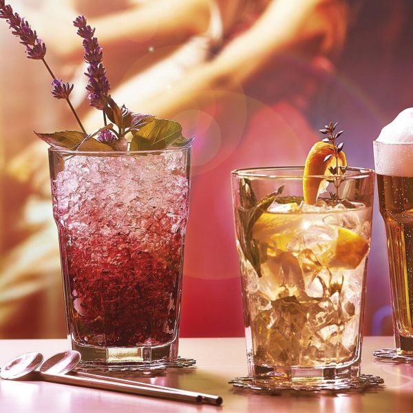 Стакан Хайбол 280 мл "Касабланка" Tempered Glass d 7,7 см h12 см Pasabahce [12]