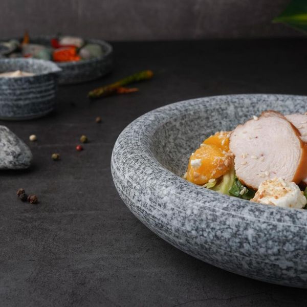 Салатник 420 мл d 20,8 см h4,5 см Stone Untouched Taiga P.L. Proff Cuisine [1]