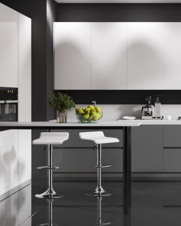 Стул барный Хай-Тек белый