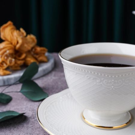 Чайная пара 200 мл d 9,3 см h7,2 см Gold Aristocrat Noble [6]