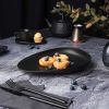 Блюдо овальное 26,5*20 см h4,5 см Smooth Black Raw Stellar P.L. Proff Cuisine [3]