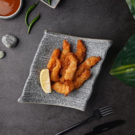 Блюдо прямоугольное 19*17 см h6,8 см Side Up4 Stone Untouched Taiga P.L. Proff Cuisine [1]