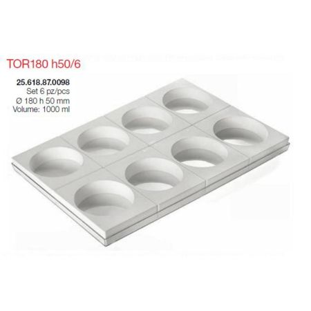 Форма кондитерская Silikomart "Круг" d 18 см, h 5 см, силикон, Италия