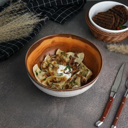 Салатник 1475 мл d 19,5 см h8 см Wood Fusion P.L. Proff Cuisine [3]