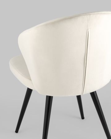 Стул Танго велюр кремовый