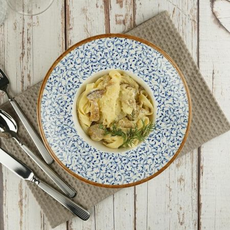 Тарелка глубокая 650 мл d 26 см h9,3 см для пасты, для супа Edera By Bone Innovation [6]