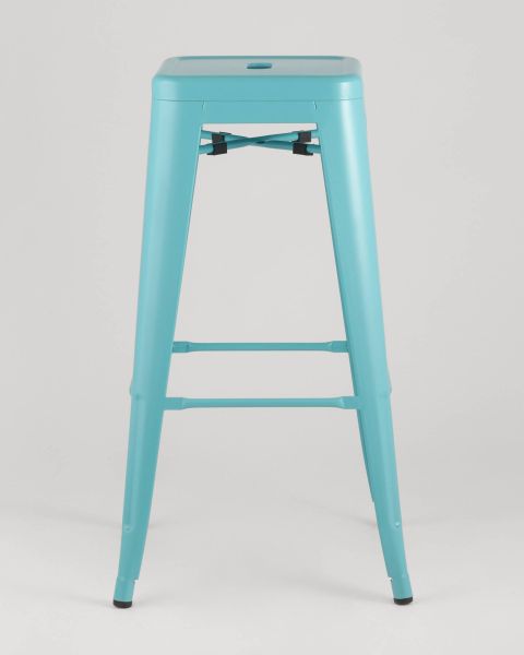 Стул барный TOLIX голубой матовый