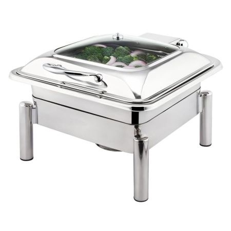 Мармит 5,5 л 2/3*65 с откидной крышкой и окном Genoa SUNNEX