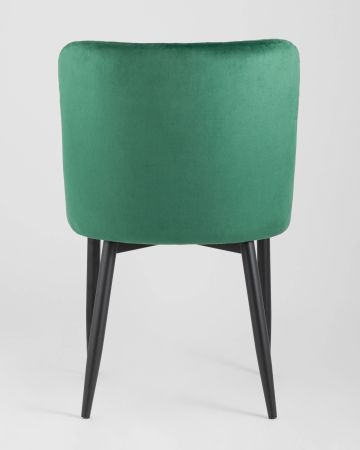 Стул Ститч велюр изумрудный