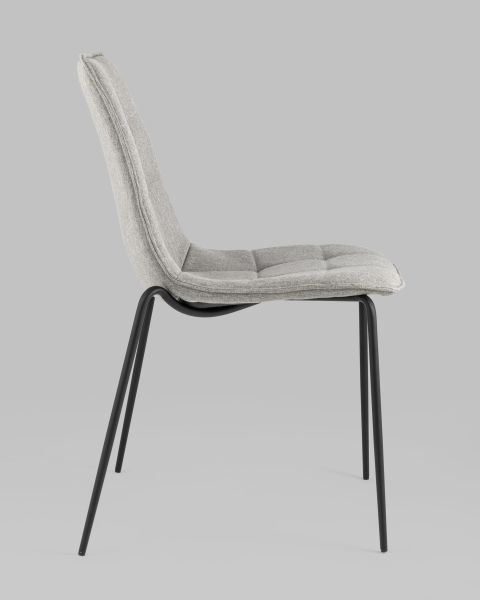 Стул Мелани рогожка серый