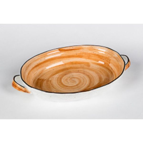 Блюдо овальное 30,5*23*5,7 см 2200 мл с ручками Organic Fusion P.L. Proff Cuisine [1]