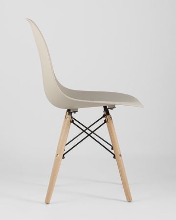 Стул Eames Style DSW бежевый