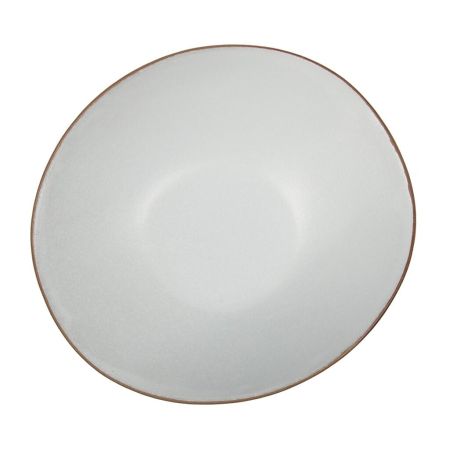 Салатник 600 мл 20,9*18,7 cм h6,5 cм White Matt New Brown Taiga P.L. [3]