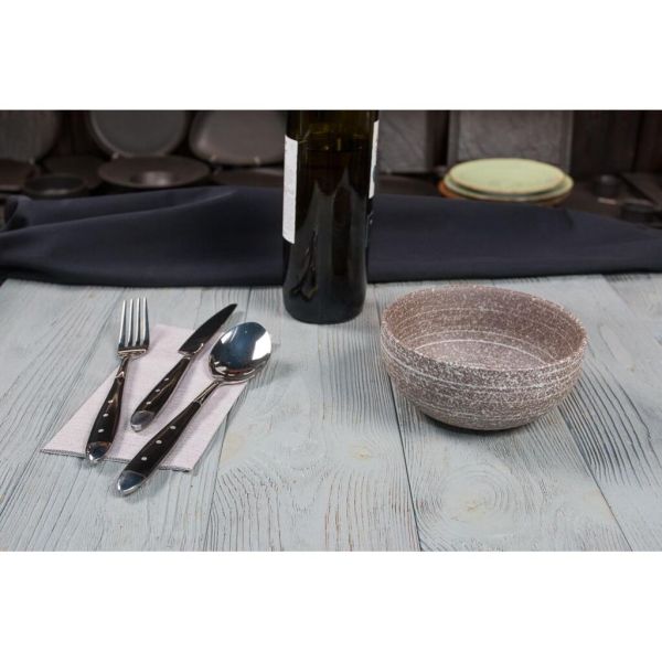 Салатник 550 мл d 14 см h6,3 см Brown Untouched Taiga P.L. Proff Cuisine [4]