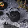 Чайник 750 мл d 12,5 см h9 см с ситом Black Raw Stellar P.L. Proff Cuisine [1]