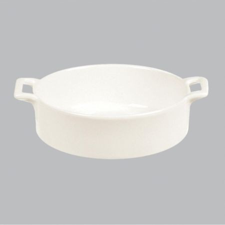 Бульонница 550 мл d 15,8 см h4,5 см с ручками белая фарфор P.L. Proff Cuisine [5]