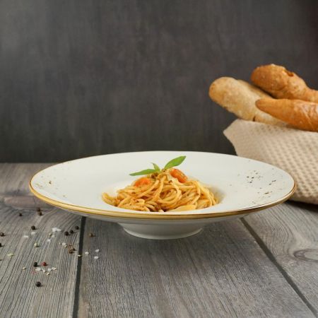 Тарелка глубокая 250 мл d 26 см h5,5 см для пасты Elegance Sun P.L. Proff Cuisine [6]