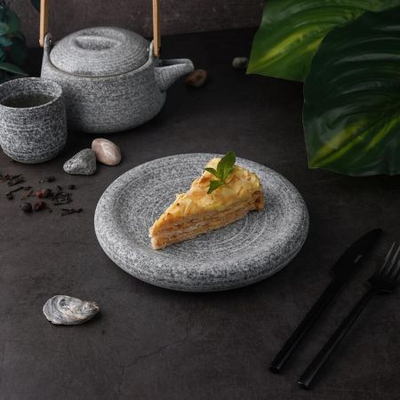 Салатник 260 мл d 20,8 см h3,7 см Stone Untouched Taiga P.L. Proff Cuisine [1]