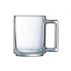 Кружка 250 мл прозрачная "Фитнес" стекло Tempered Glass d 7,2 см h9 см Arcoroc [12]