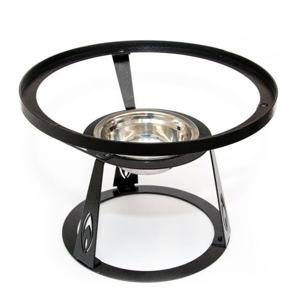 Сковорода для подачи саджа 34 см 2 ручки + подставка сталь P.L. Proff Cuisine