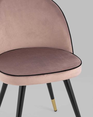 Стул Gabi LUX велюр розовый