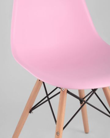 Стул Eames DSW розовый