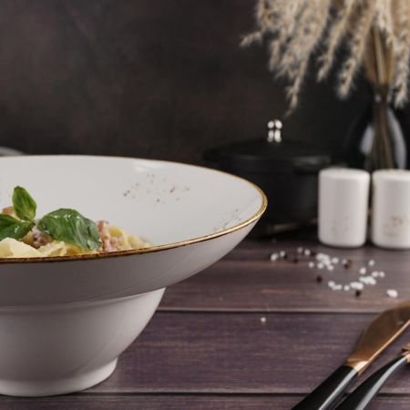 Тарелка глубокая 400 мл d 23 см h9,5 см для пасты Grace Noble [2]