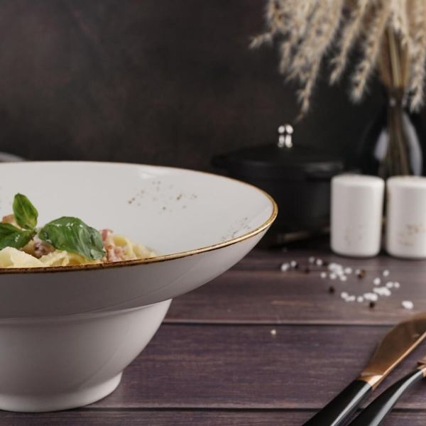 Тарелка глубокая 400 мл d 23 см h9,5 см для пасты Grace Noble [2]