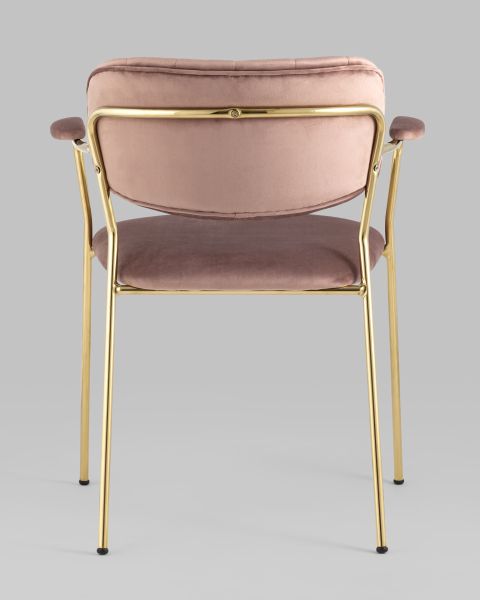 Стул Кэрол пыльно-розовый